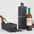 Folding Cardboard Wine Bottle Gift Boxes